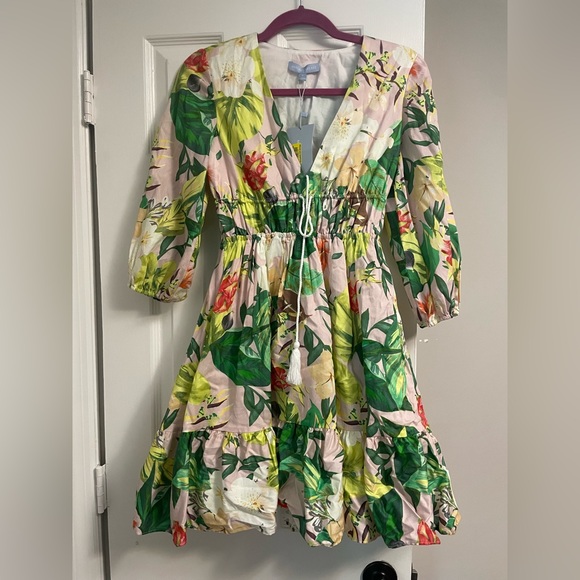 ANTONIO MELANI Dresses & Skirts - Antonio Melani Brynn Floral Tiered Dress XS NWT